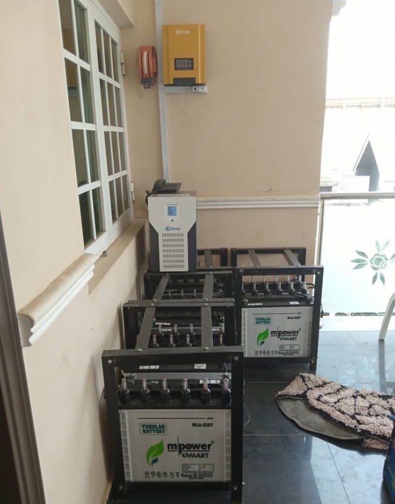 5kva inverter/48volts installation